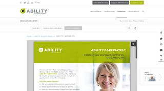 ABILITY CAREWATCH - ABILITY Network