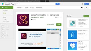 CareWhen Mobile for Caregivers - Apps on Google Play