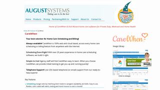 CareWhen - August Systems, Home Care Scheduling Software