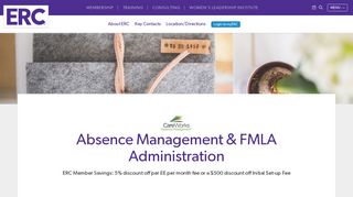 Absence Management & FMLA Administration Services | ERC