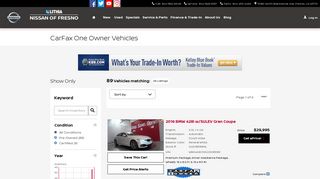 CarFax One Owner Vehicles for Sale in Fresno, CA