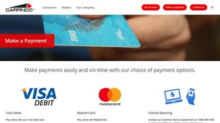 Make a Payment — Carfinco