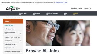 Browse All Jobs | Cargill
