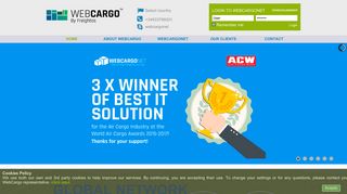 WebCargoNet - Air Freight rates, schedules, surcharges, quotes and ...
