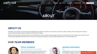 Carhood – A Trusted Marketplace to Share and Rent Cars
