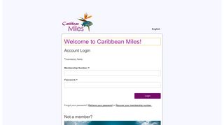 Caribbean Miles!