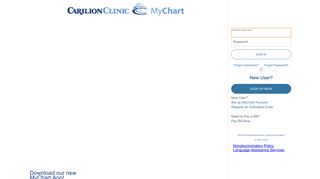 FAQs - MyChart - Login Page - Carilion Clinic