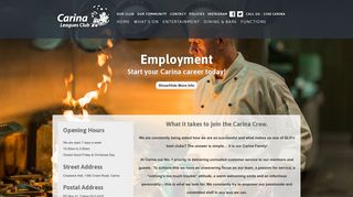 Employment at Carina Leagues Club - Customer Service