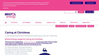 Caring at Christmas - Bristol Energy