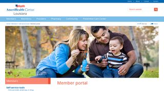 Member portal - AmeriHealth Caritas Louisiana - Medicaid managed ...