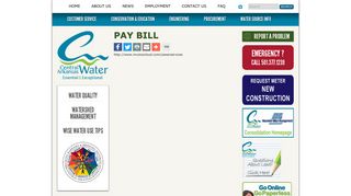 Pay Bill | Central Arkansas Water