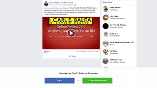 Carl E. Balita - http://www.carlbalita-e-learning.com This... | Facebook