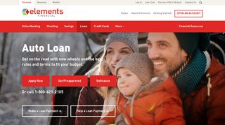 Auto Loan | Elements Financial