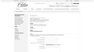 Contact Us | Carlson Craft Wedding & Stationery Products