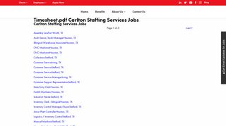 Timesheet.pdf Carlton Staffing Services Jobs