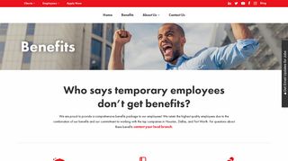 Benefits for Carlton Employees - Carlton Staffing