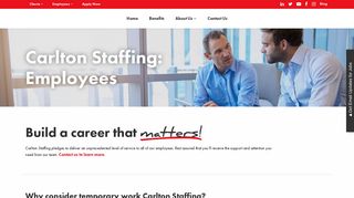 Contract & temporary jobs in Texas at Carlton - Carlton Staffing