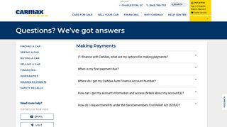 CarMax's FAQs answered, including how we choose our cars