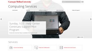 Home - Computing Services - Carnegie Mellon University