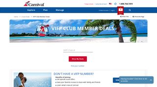 VIFP Club | Carnival Cruise Line