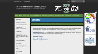 Skyward - Tuscola Intermediate School District