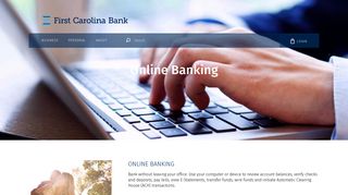 Online Banking › First Carolina Bank