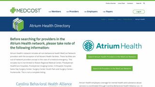 Atrium Health | MedCost