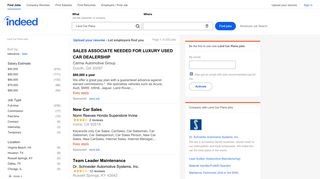 Land Car Plans Jobs, Employment | Indeed.com