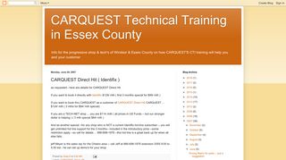 CARQUEST Direct Hit ( Identifix ) - CARQUEST Technical Training in ...