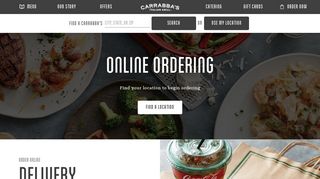 Online Ordering New - Carrabba's
