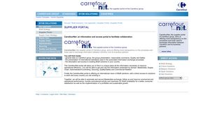 Supplier Portal - Carrefour.net
