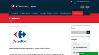 Carrefour – EDIconnect B2B EDI