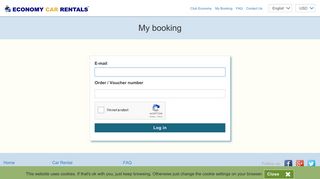 My Booking. Compare with EconomyCarRentals.com. Cheap Car ...