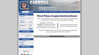 Carroll High School in Corpus Christi, TX | Online School Store