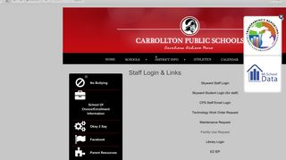 Staff Login & Links • Page - Carrollton Public Schools