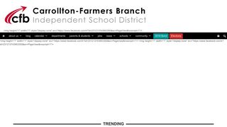 Carrollton-Farmers Branch ISD: Home