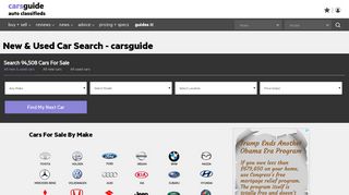 New & Used Car Search | CarsGuide