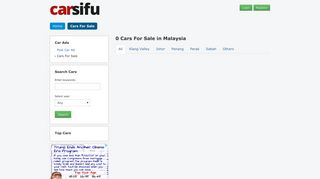 Cars For Sale in Malaysia - CarSifu