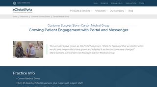 Carson Medical Group - eClinicalWorks