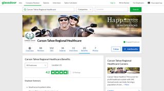 Carson Tahoe Regional Healthcare Employee Benefits and Perks ...