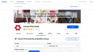 Working at Carson Pirie Scott: 71 Reviews about Pay & Benefits ...