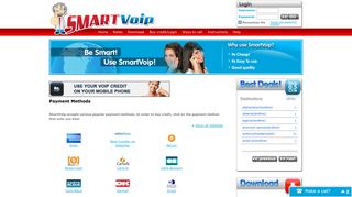 Payment methods - SmartVoip | The smart way to save on your calls!