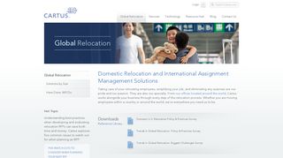 Global Relocation and International Assignment Solutions – Cartus