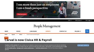 Carval is now Civica HR & Payroll - People Management