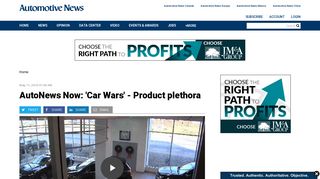 AutoNews Now: 'Car Wars' - Product plethora - Automotive News