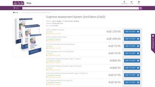 Cognitive Assessment System 2nd Edition (CAS2) | ACER