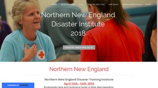 Northern New England - Northeast Disaster Institute