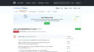 cas.cloudplatform1.com · Issue #571 · PHPMailer/PHPMailer · GitHub