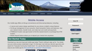Mobile Access - Cascade Community FCU