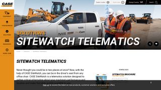 SiteWatch | CASE Construction Equipment